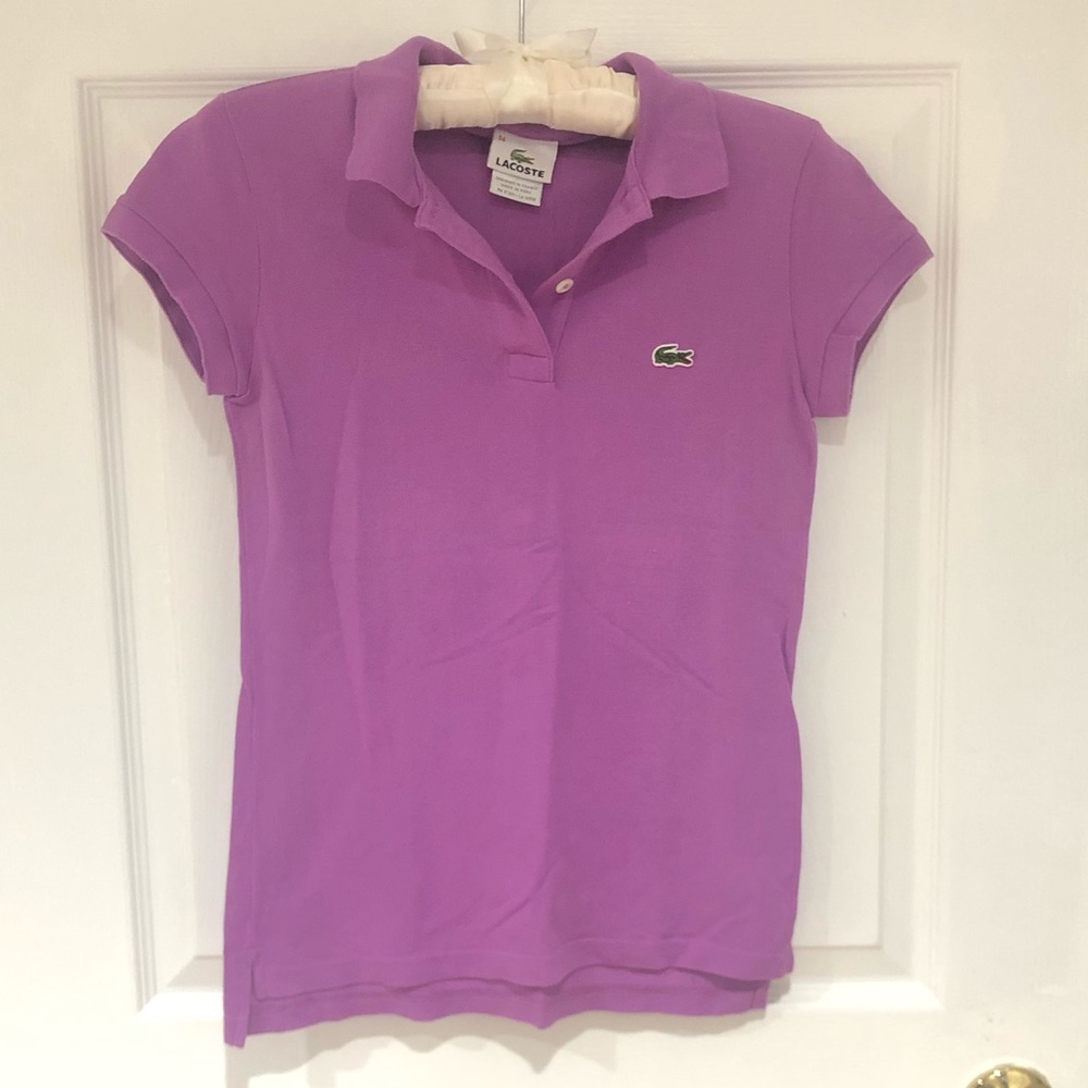 Women lacoste polo top